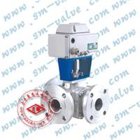 ZKRQ系列电动O型三通球阀